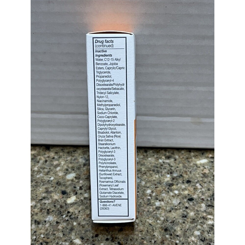 AVENE FACE UV Mineral Multi-Defense Sunscreen Fluid SPF 50+ NEW In Box 10ml - Picture 2 of 9